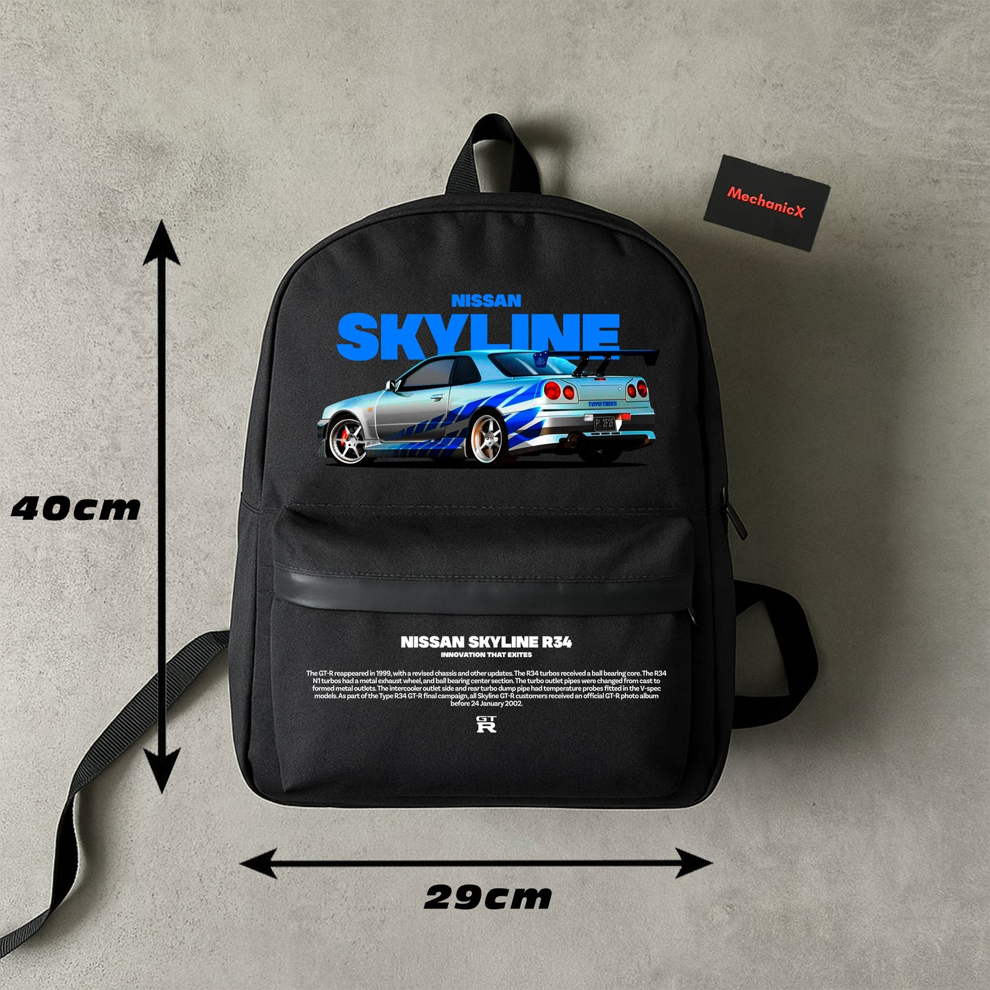 NISSAN SKYLINE BACKPACK