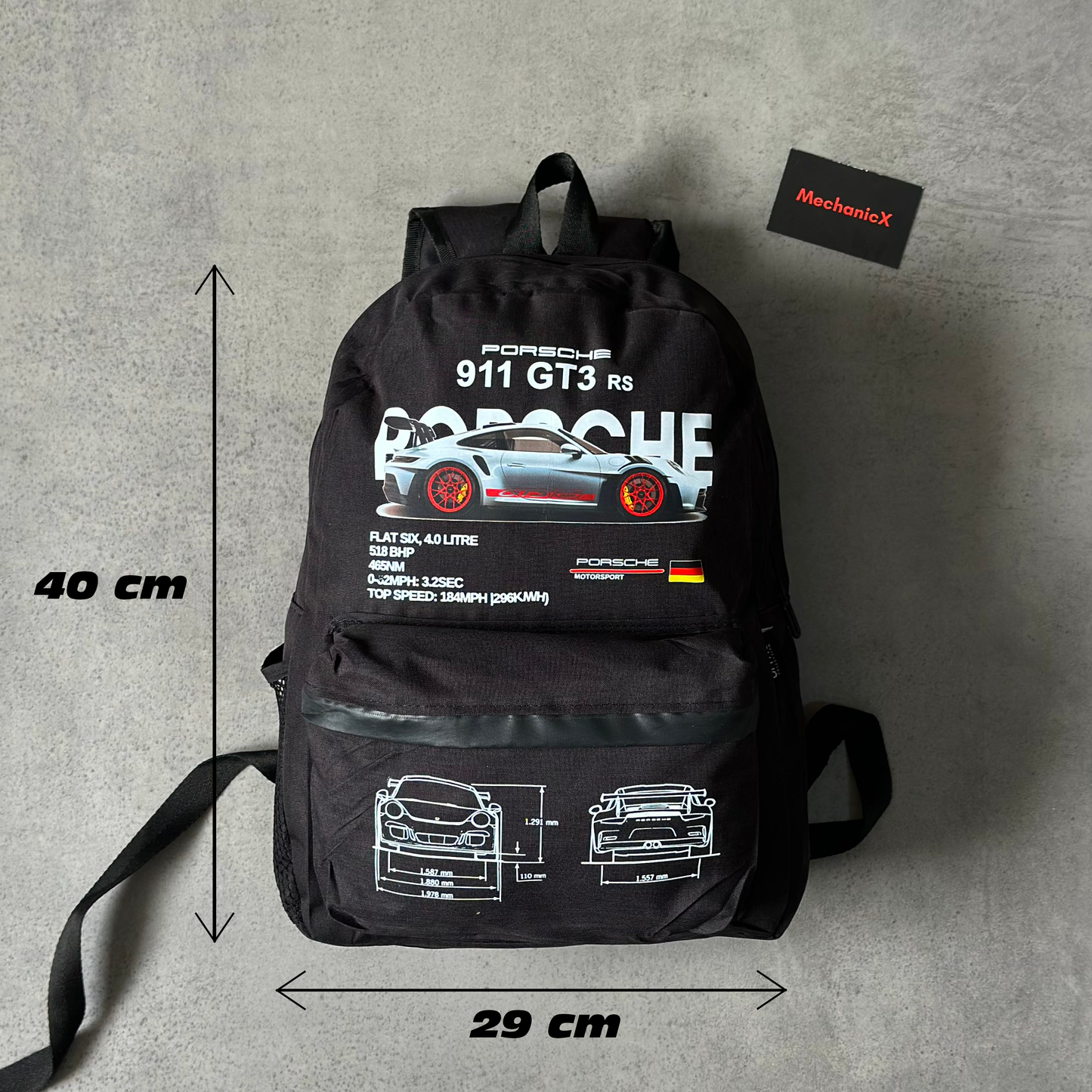 PORSCHE 911 BACKPACK