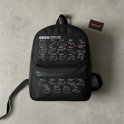 F1 CALENDAR BACKPACK