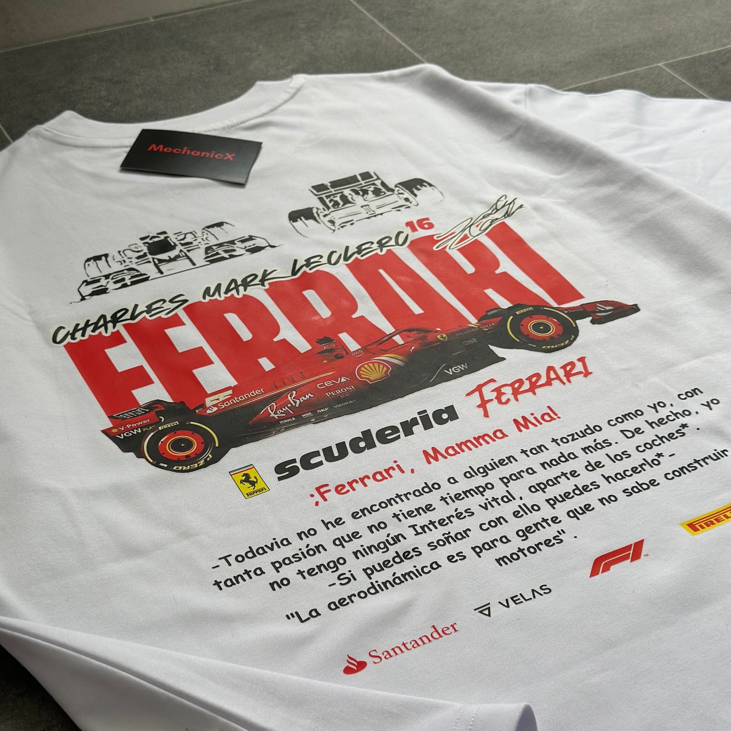 Ferrari F1 Tee