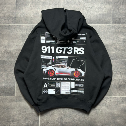 Nürburgring Porsche 911 GT3 RS Oversized Hoodie