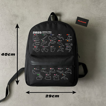 F1 CALENDAR BACKPACK