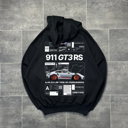 Nürburgring 911 GT3 RS Oversized Hoodie