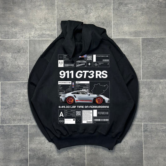 Nürburgring 911 GT3 RS Oversized Hoodie