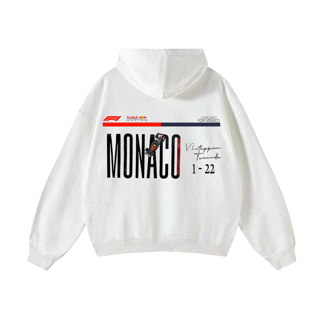 Monaco F1 White Hoodie